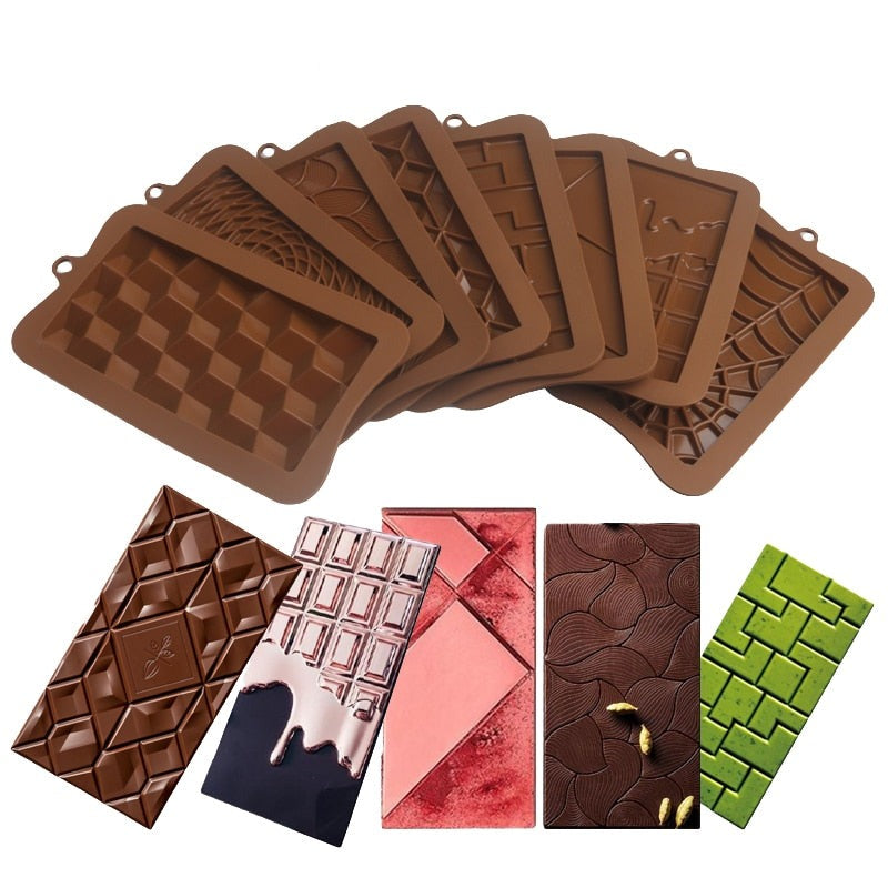 Silicone Chocolate Mold in 8 different designs – Magic Baker