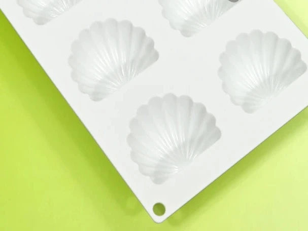 Dorica 8 Cavity 3D Seashell Design Pudding Mousse Mould DIY Candy Chocolate Silicone Mold Cake Decorating Tools Kitchen Bakeware