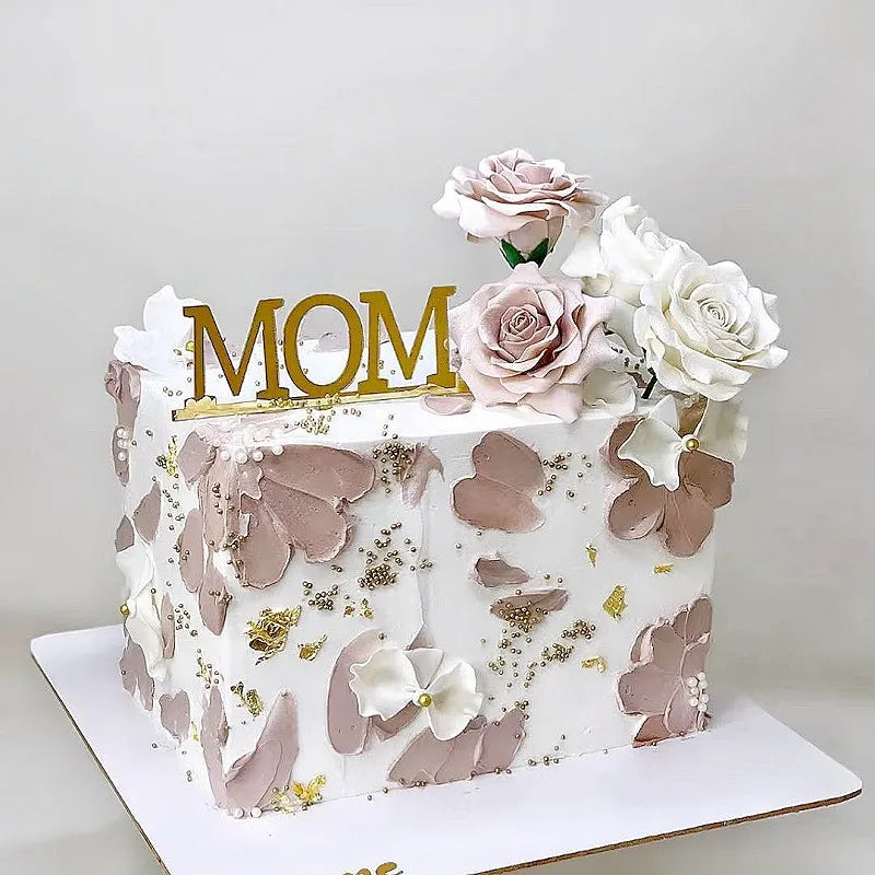 Mother's Day Cake Topper Best Mom Ever