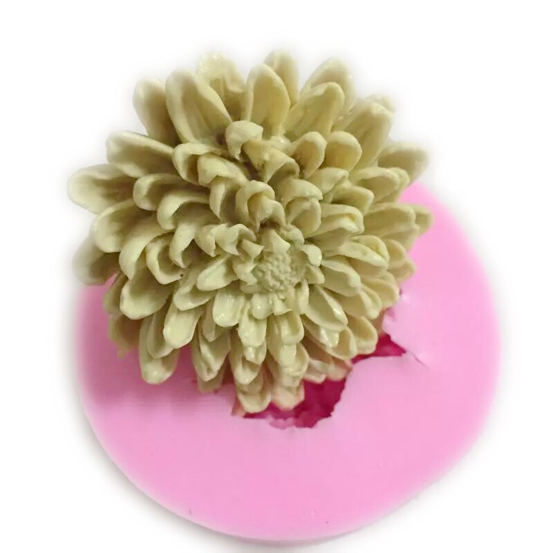 3D Chrysanthemum Flower Silicone Mold