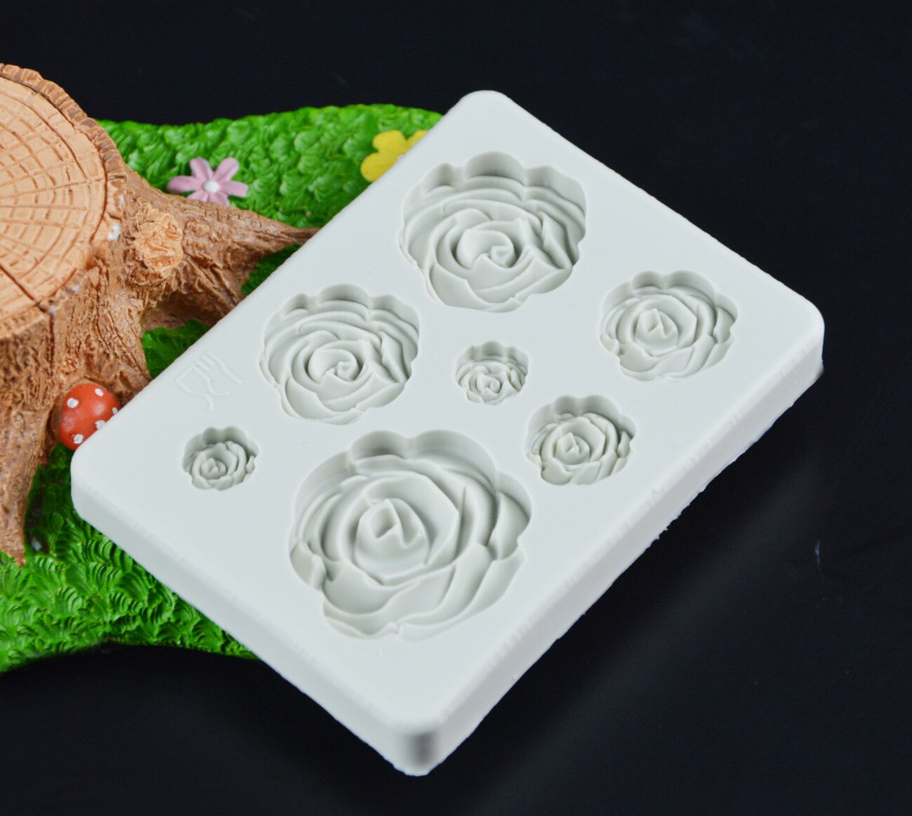 Rose Flower Silicone Mold 